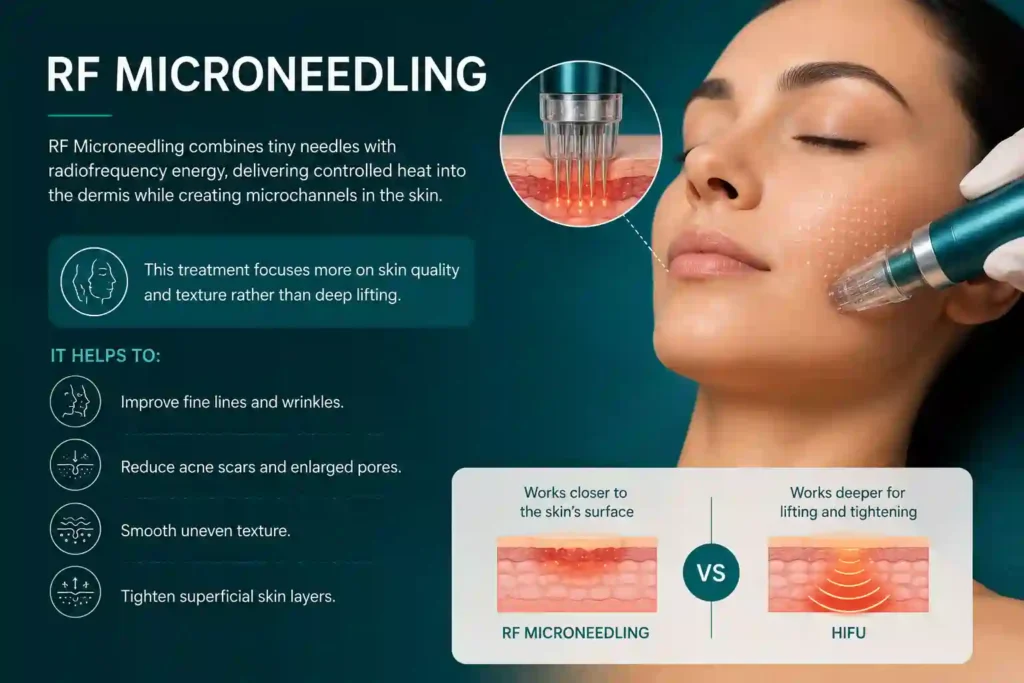 What Does RF Microneedling Do That HIFU Alone Cannot Bletchley